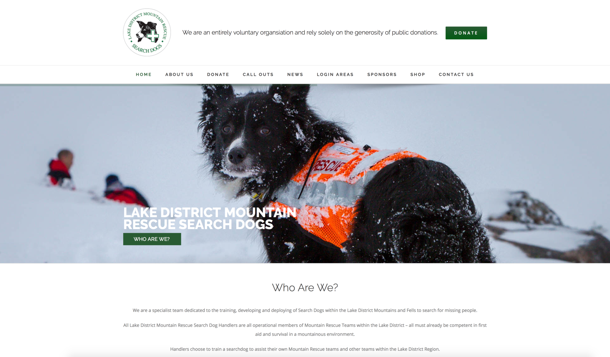 Search Dogs Site